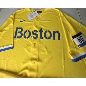 Nike Boston Red Sox City Connect Jersey #2 Justin Turner 617 Patch NEW XXL $160